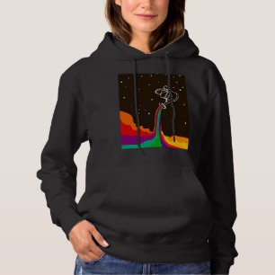Psychedelic Universe Colour Rainbow Space Abstract Hoodie