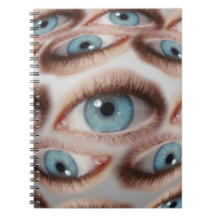 Psychedelic Vision: Abstract Eye Illusion Notebook