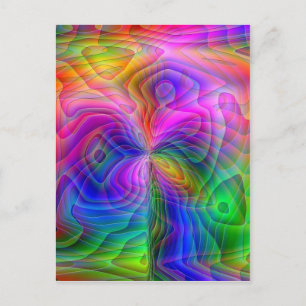 Psychedelic Vision Postcard
