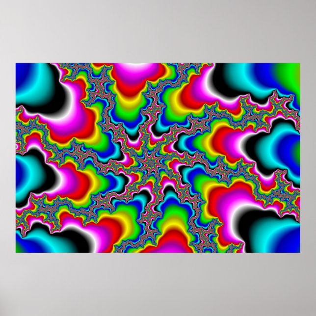 Psychedelica - Fractal Poster (Front)