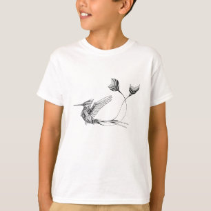Psychedlic Bird Tattoo T-Shirt