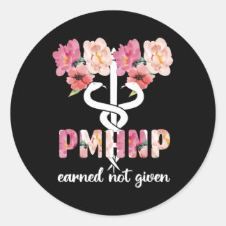 Psychiatric Mental Health Nurse Practitioner Classic Round Sticker