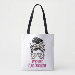 Psychiatric Nurse Practitioner NP Graduation Gift Tote Bag