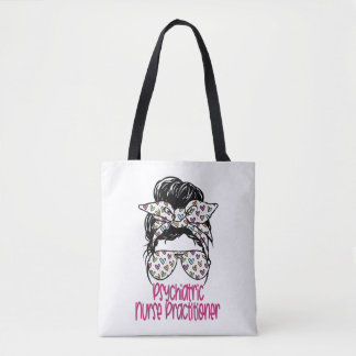 Psychiatric Nurse Practitioner NP Graduation Gift Tote Bag