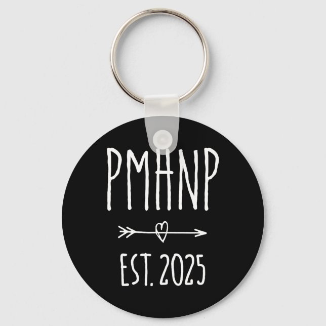 Psychiatric Nurse Practitioner Pmhnp Graduation 20 Key Ring (Front)