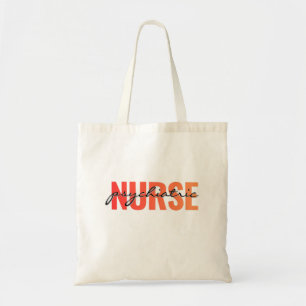 Psychiatric Nurse Typography Design Tote Bag