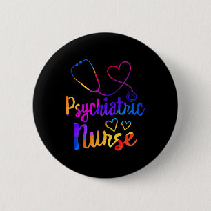 Psychiatric Nurse Week Rn Mental Health Nursing Sc 6 Cm Round Badge