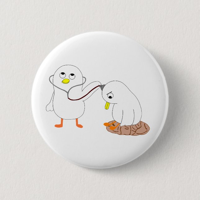 Psychiatrist 6 Cm Round Badge (Front)