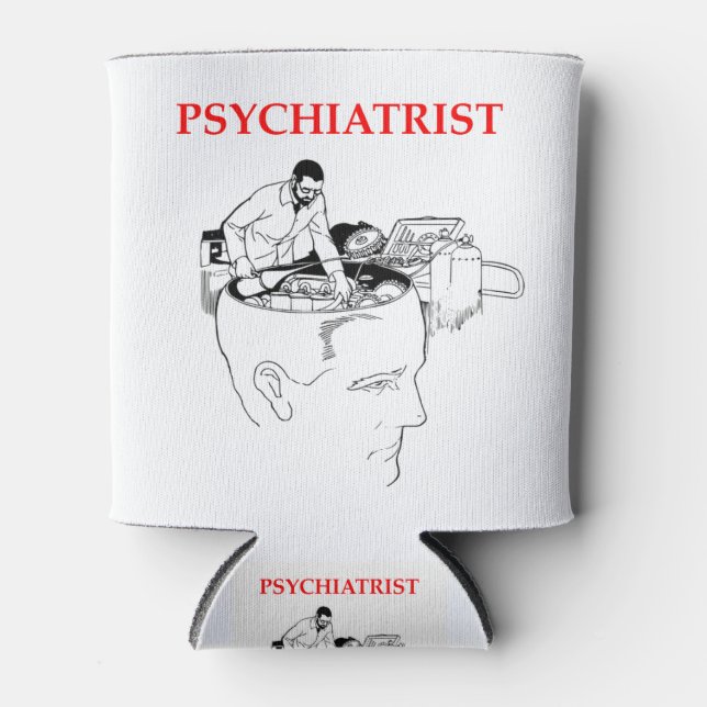 Psychiatrist Can Cooler (Front)