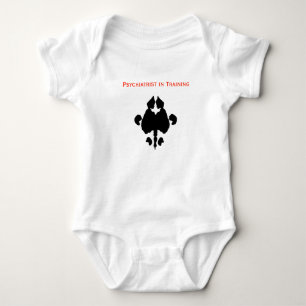 Psychiatrist in Training Rorschach Baby Bodysuit