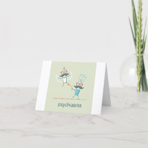 Psychiatrist Thank You Card