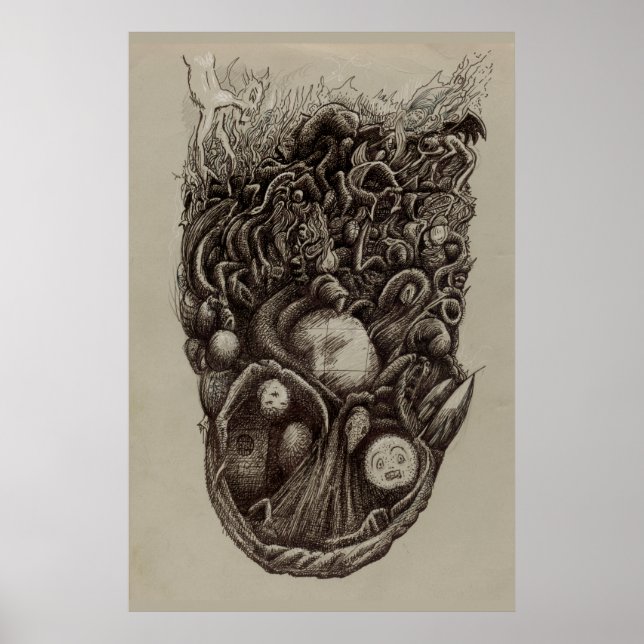 Psychic Assault Poster (Front)