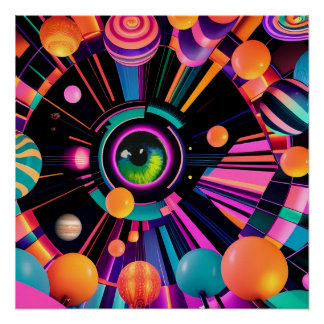 Psychic Candy Station Poster