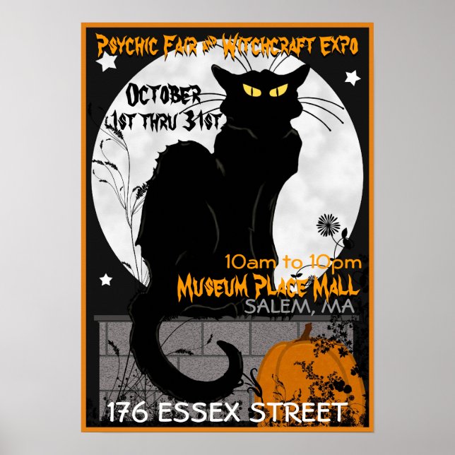 'Psychic Fair & Witchcraft' Poster (Front)