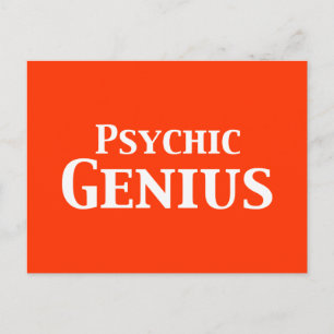 Psychic Genius Gifts Postcard