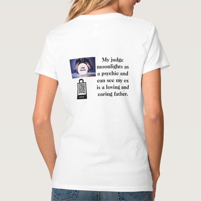 Psychic Judge - T Shirt (Back)