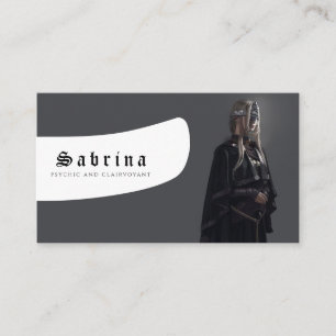 Psychic Medium and Clairvoyant Business Card