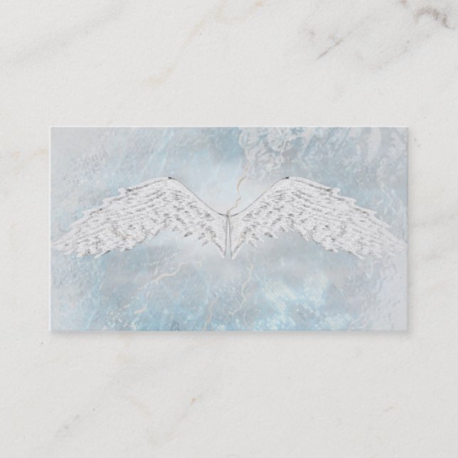 Psychic Medium Spiritual Tarot Life Coach Healer Business Card (Front)