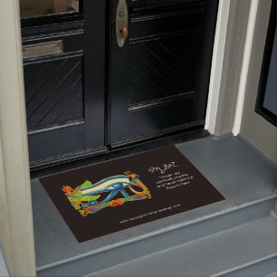 Psychic Reader with Mystic Eye of Horus logo Doormat