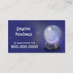 PSYCHIC Readings Business Card