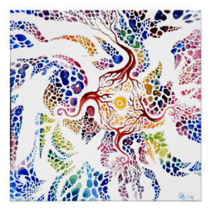 Psychic vs spirit poster