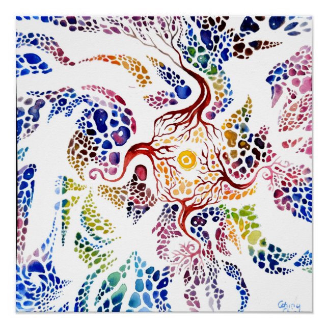 Psychic vs spirit poster (Front)