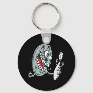 Psycho Bowling Key Ring