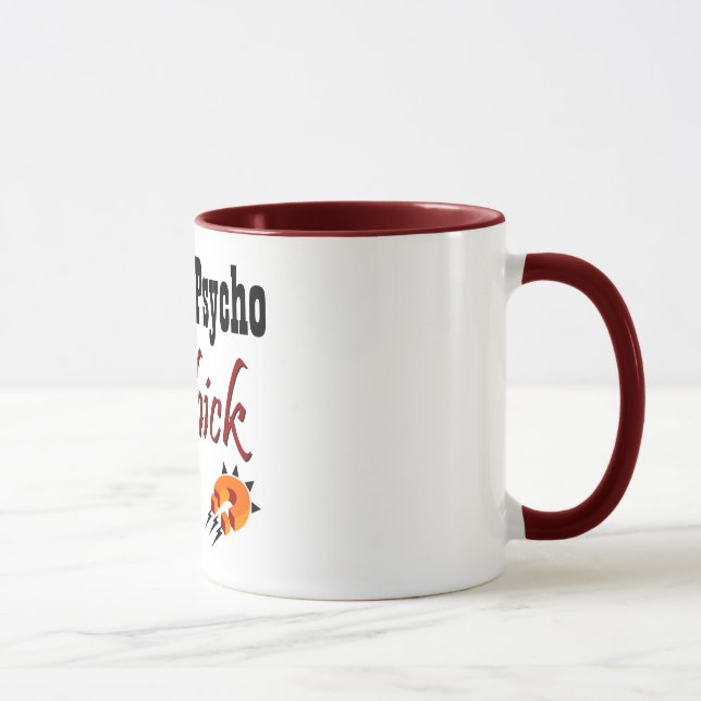 Psycho Chick Magnet Mug (Right)