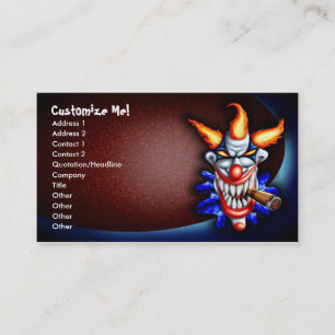 Psycho Clown Business Card