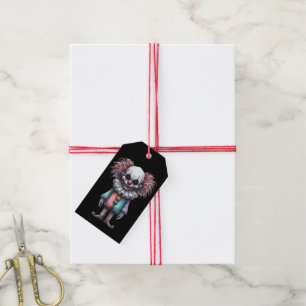 Psycho Clown - Plain - can customise Gift Tags
