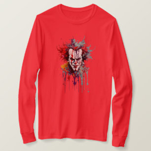 Psycho Clown Splash Art T-Shirt – Bold