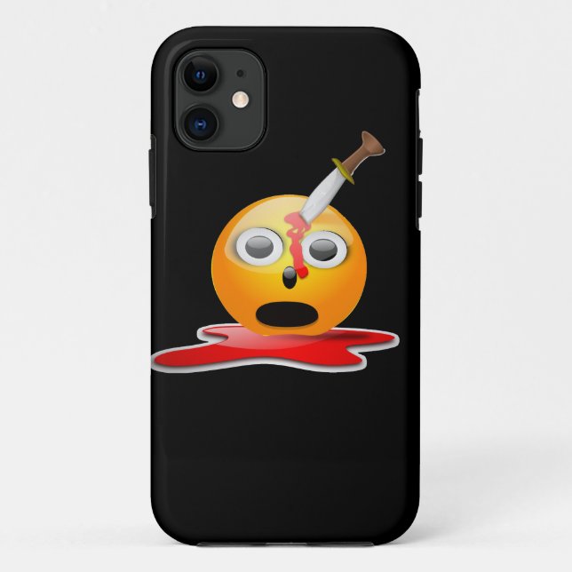 psycho emoji Case-Mate iPhone case (Back)