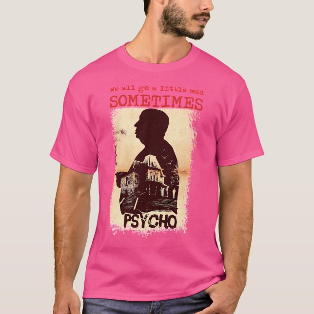 Psycho Film 1960S Rv2 T-Shirt (Front)
