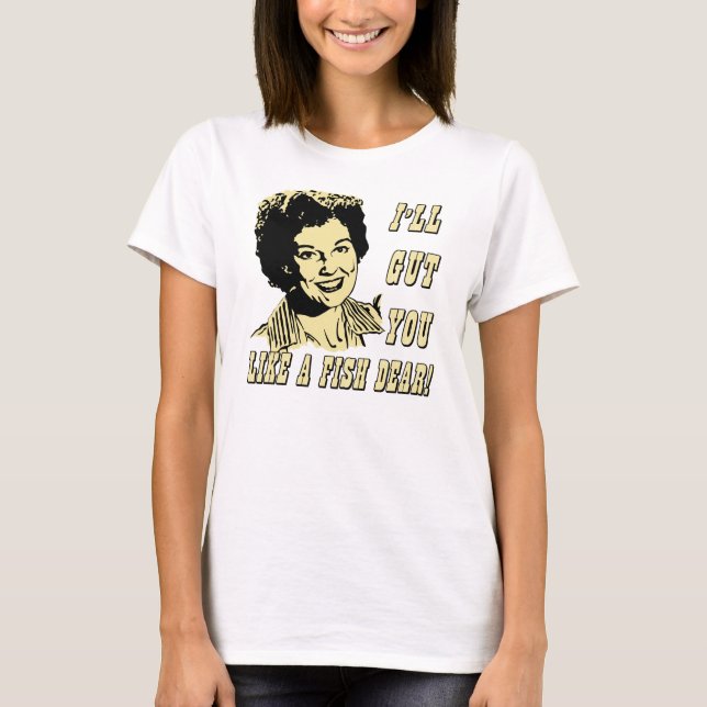 Psycho Housewife T-Shirt (Front)