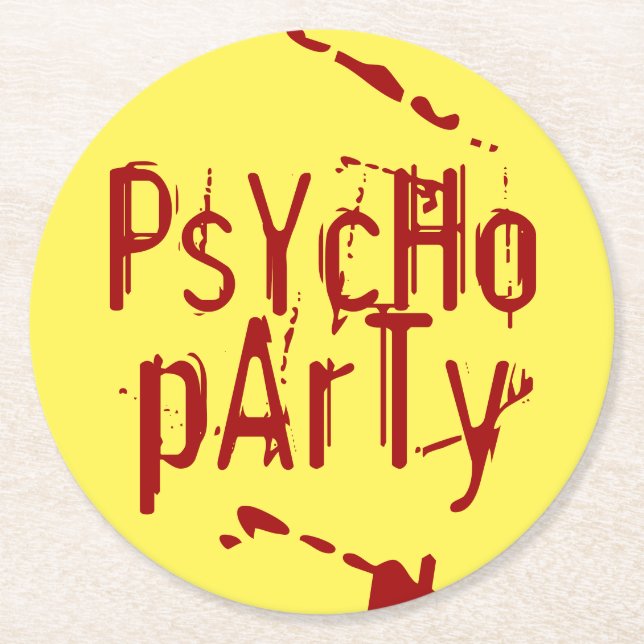 Psycho Party Coasters (Front)