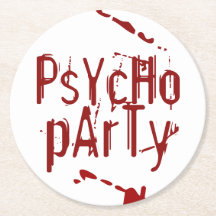 Psycho Party Coasters