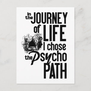 Psycho Path postcard
