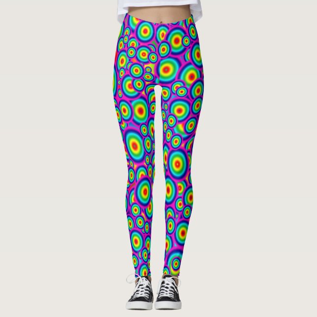 Psycho Psychedelic Leggings (Front)