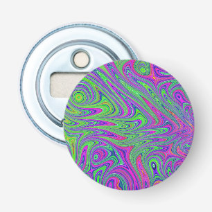 psychodelic textures bottle opener