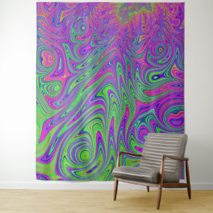 psychodelic textures tapestry