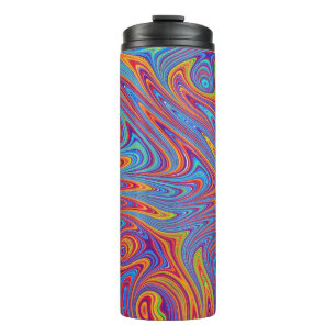 psychodelic textures thermal tumbler