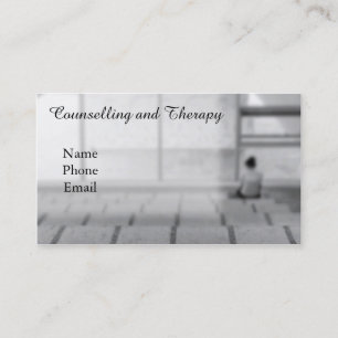 Psychological Clinic or Therapist. Business Card