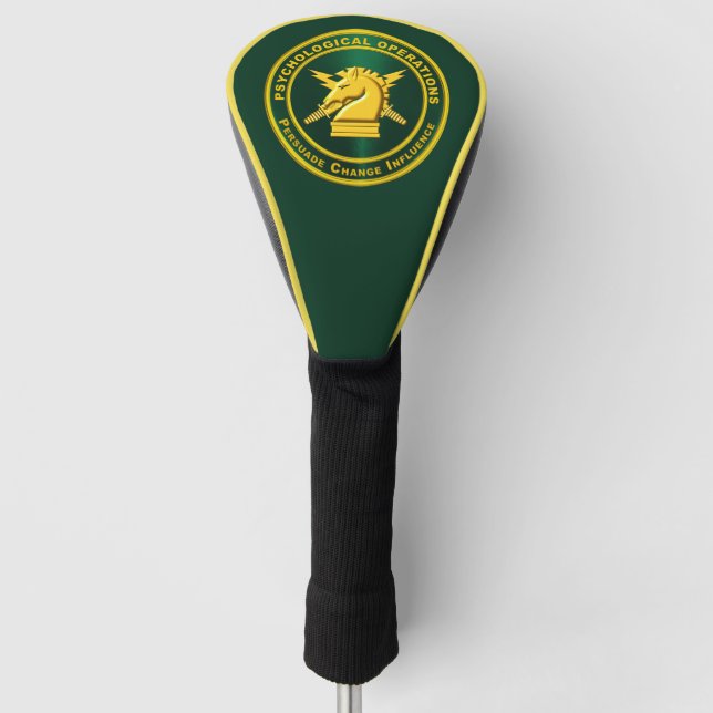 Psychological Operations PSYOPS Golf Head Cover (Front)