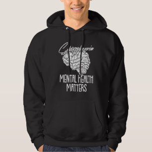 Psychologist Brain Psychology  Mental Health Aware Hoodie