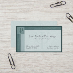 Psychologist Business Card