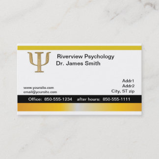 Psychologist Business Card