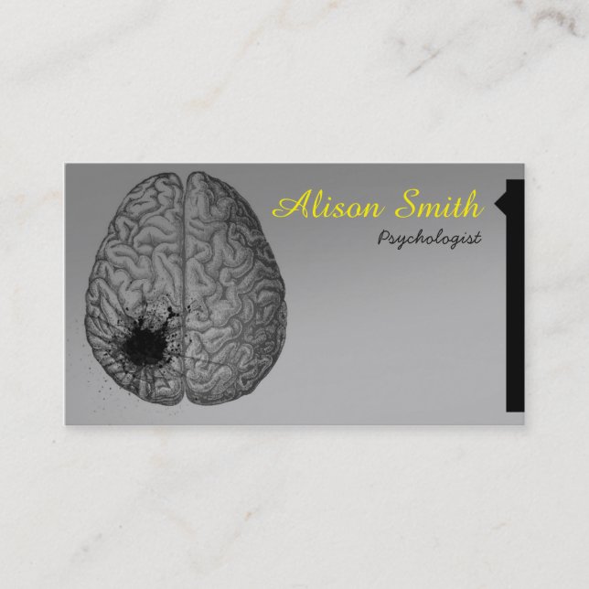 Psychologist Business Card (Front)