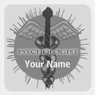 Psychologist Caduceus sticker