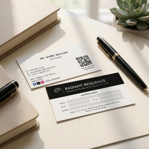 Psychologist Clinic Business Modern Appointment Card