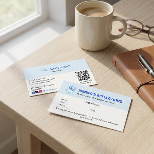 Psychologist Clinic Business Modern Appointment Card